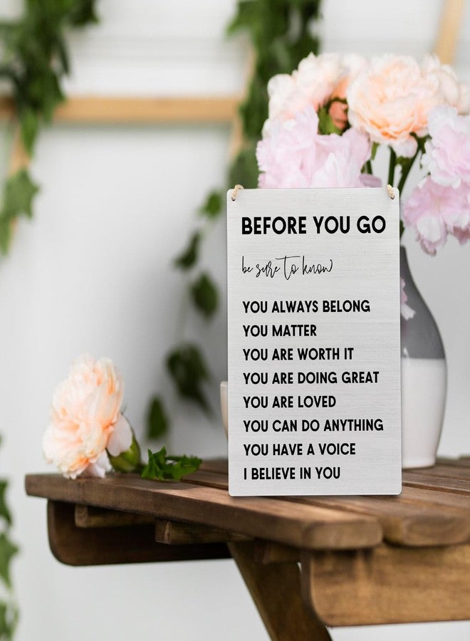 Ryeolo Positive Affirmations Wall Decor, Inspirational Wood Signs Wall Hanging for Classroom Kids Room Decor, Positive Affirmations for Kids, 7.8x10.2 Inches Wall Pediments - Image 4